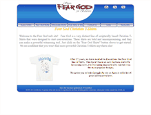 Tablet Screenshot of feargod.com